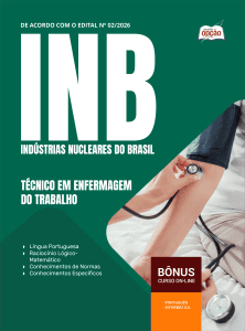 Apostila INB 2026 - Técnico em Enfermagem do Trabalho