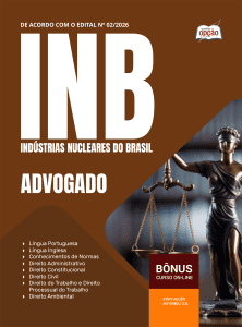 Apostila INB 2026 - Advogado