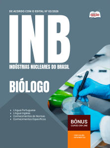 Apostila INB 2026 - Biólogo