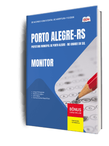Apostila Prefeitura de Porto Alegre-RS 2026 - Monitor