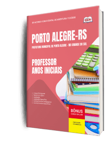 Apostila Prefeitura de Porto Alegre-RS 2026 - Professor - Anos Iniciais
