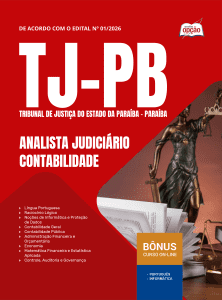 Apostila TJ-PB 2026 - Analista Judiciário - Contabilidade