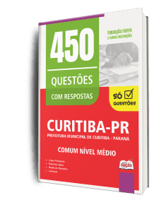 Combo Prefeitura de Curitiba-PR 2026 - Fiscal