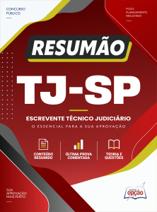 Apostila TJ-SP 2026 - Escrevente Técnico Judiciário - Resumão