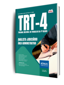 Apostila TRT4 2026 - Analista Judiciário - Área Administrativa