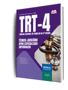 Apostila TRT4 2026 - Técnico Judiciário - Área Apoio Especializado - Especialidade Enfermagem