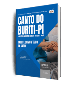 Apostila Prefeitura de Canto do Buriti-PI 2026 - Agente Comunitário de Saúde