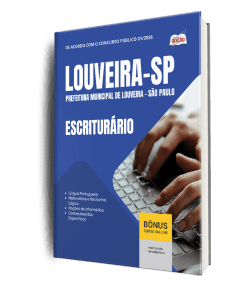 Apostila Prefeitura de Louveira-SP 2026 - Escriturário