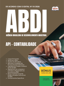 Apostila ABDI 2026 - API - Contabilidade
