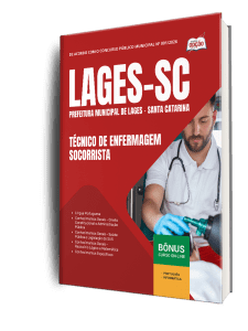 Apostila Prefeitura de Lages-SC 2026 - Técnico de Enfermagem Socorrista