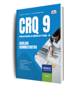 Apostila CRQ-9/PR 2026 - Auxiliar Administrativo