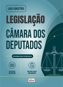 Apostila Leis e Questões Câmara dos Deputados 2026 - Legislação Comum
