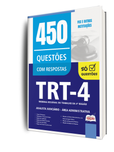 Combo TRT4 2026 - Analista Judiciário - Área Administrativa