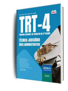 Combo TRT4 2026 - Técnico Judiciário - Área Administrativa