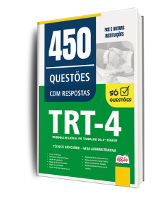 Combo TRT4 2026 - Técnico Judiciário - Área Administrativa