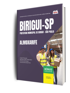 Apostila Prefeitura de Birigui-SP 2026 - Almoxarife