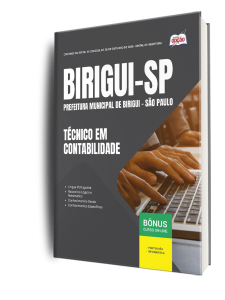 Apostila Prefeitura de Birigui-SP 2026 - Técnico em Contabilidade