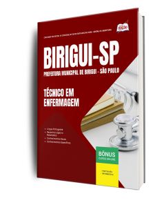 Apostila Prefeitura de Birigui-SP 2026 - Técnico em Enfermagem