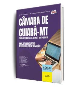 Apostila Câmara de Cuiabá-MT 2026 - Analista Legislativo - Tecnologia da Informação