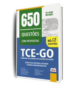 Combo TCE-GO 2026 - Técnico de Controle Externo - Especialidade: Técnico Administrativo