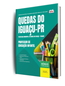 Apostila Prefeitura de Quedas do Iguaçu-PR 2026 - Professor de Educação Infantil