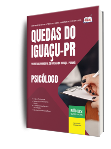 Apostila Prefeitura de Quedas do Iguaçu-PR 2026 - Psicólogo
