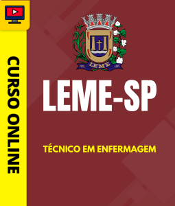 Curso Prefeitura de Leme - SP 2026 - Técnico em Enfermagem