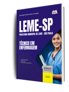 Apostila Prefeitura de Leme-SP 2026 - Técnico em Enfermagem