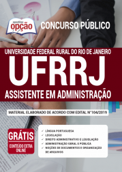 Apostila UFRRJ 2020 - Assistente em Administração