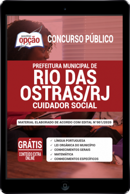 Apostila Prefeitura de Rio das Ostras - RJ PDF - Cuidador Social