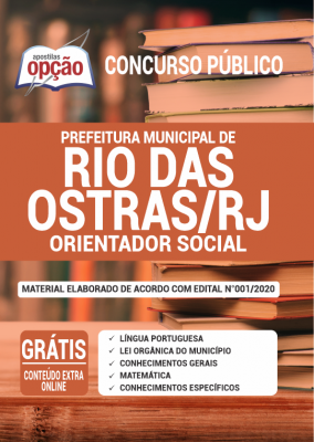 Apostila Prefeitura de Rio das Ostras-RJ – Orientador Social