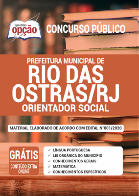 Apostila Prefeitura de Rio das Ostras-RJ - Orientador Social
