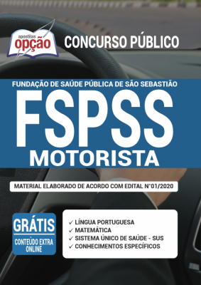 Apostila FSPSS-SP - Motorista