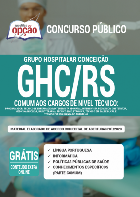 Apostila GHC-RS - Comum aos Cargos de Nível Técnico
