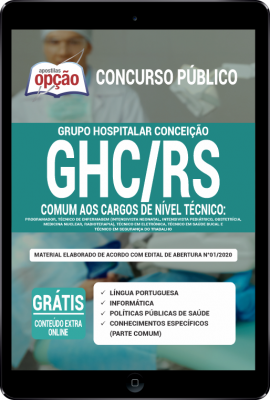 Apostila GHC-RS PDF - Comum aos Cargos de Nível Técnico