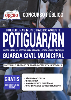 Apostila Prefeitura do Agreste Potiguar - RN - Guarda Civil Municipal