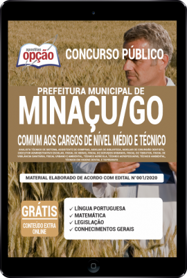 Apostila Prefeitura de Minaçu - GO PDF - Comum aos Cargos de Nível Médio e Técnico