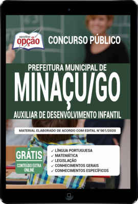 Apostila Prefeitura de Minaçu - GO PDF - Auxiliar de Desenvolvimento Infantil