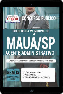 Apostila Prefeitura de Mauá - SP PDF - Agente Administrativo I