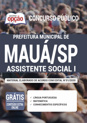 Apostila Prefeitura de Mauá – SP – Assistente Social I