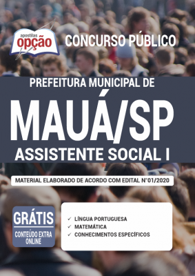 Apostila Prefeitura de Mauá - SP - Assistente Social I