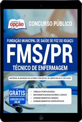 Apostila FMS-PR PDF - Técnico de Enfermagem 