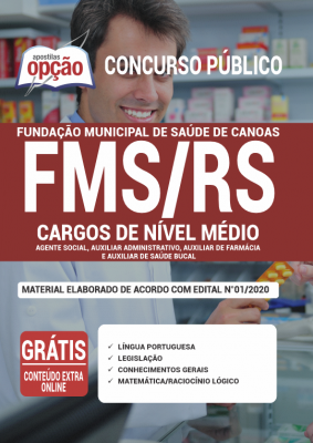 Apostila FMS-RS - Comum aos Cargos de Nível Médio