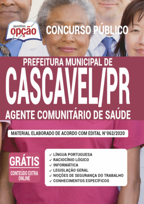 Apostila Prefeitura de Cascavel - PR - Agente Comunitário de Saúde