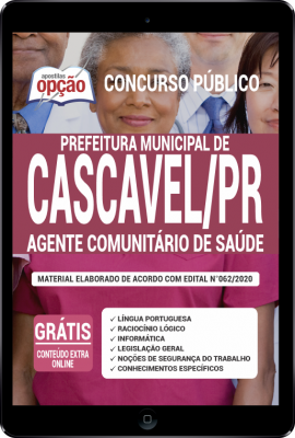 Apostila Prefeitura de Cascavel - PR em PDF - Agente Comunitário de Saúde -