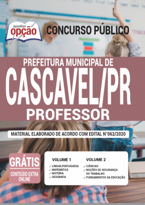 Apostila Prefeitura de Cascavel - PR - Professor