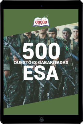 Combo Digital ESA - Sargento do Exército (CFS) (Apostila Digital + Caderno de Questões em PDF)