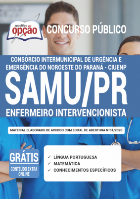 Apostila SAMU-PR - Enfermeiro Intervencionista