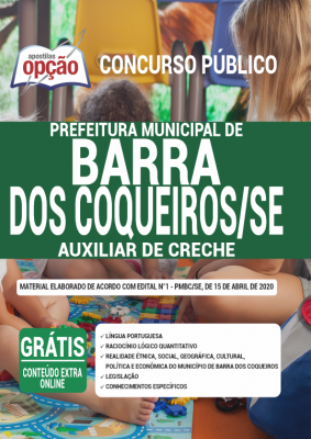 Apostila Prefeitura de Barra dos Coqueiros - SE - Auxiliar de Creche