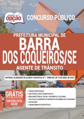 Apostila Prefeitura de Barra dos Coqueiros - SE - Agente de Trânsito 